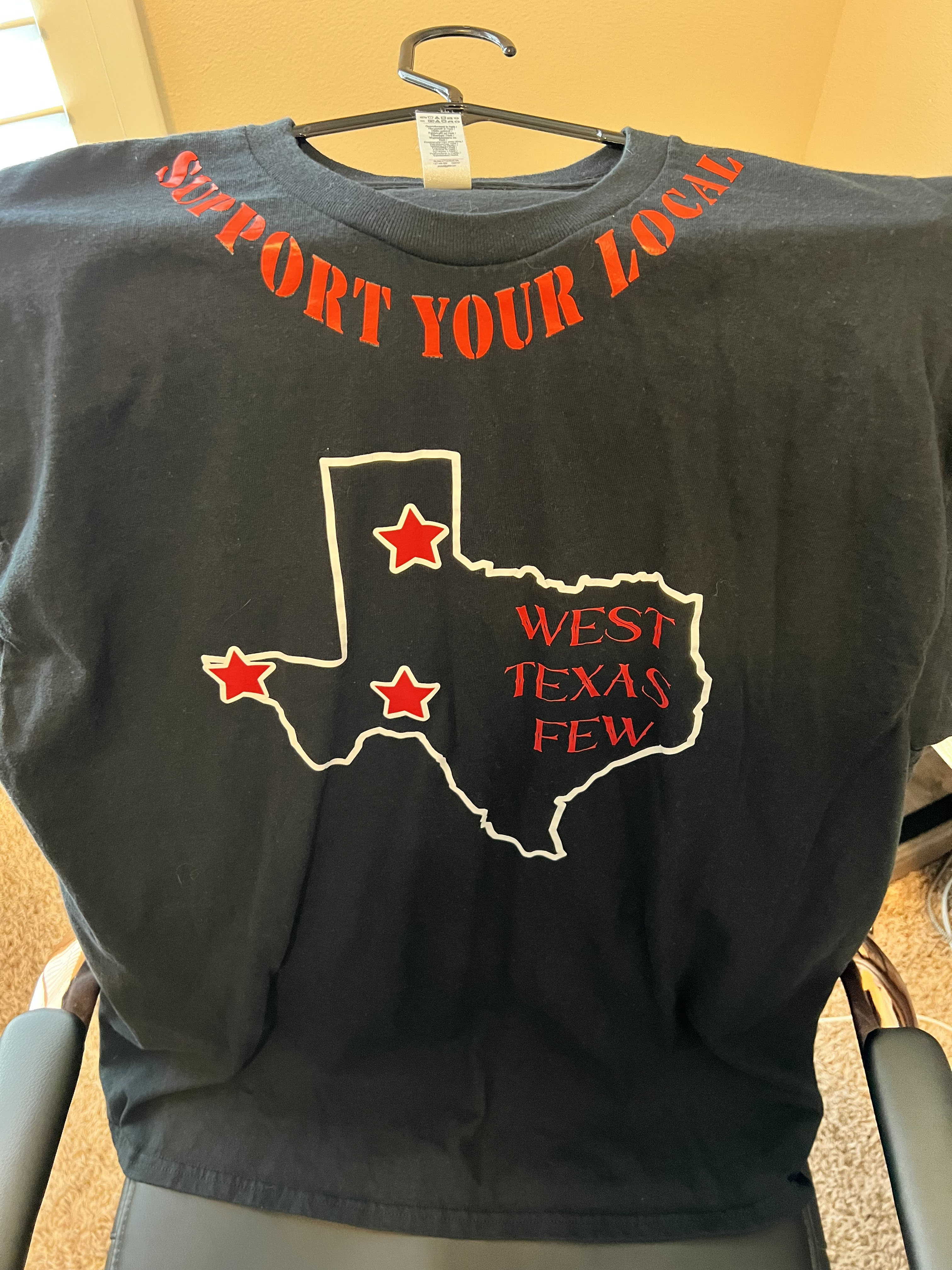 West Texas Support Shirts